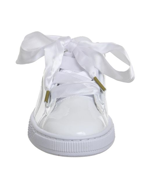puma basket heart patent infant puma basket heart patent infant